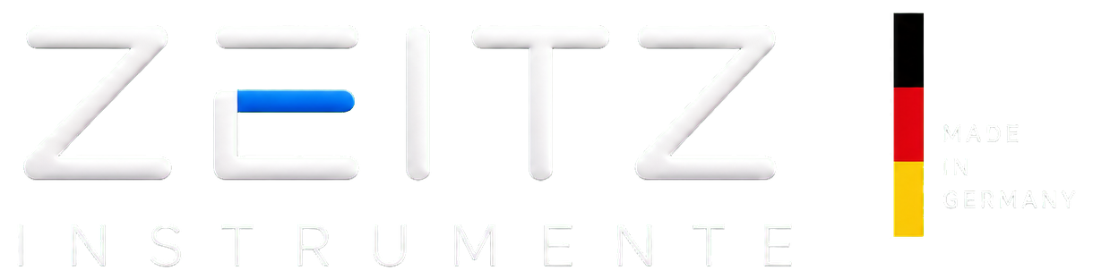 ZEITZ Instrumente logo with German flag and Made in Germany text